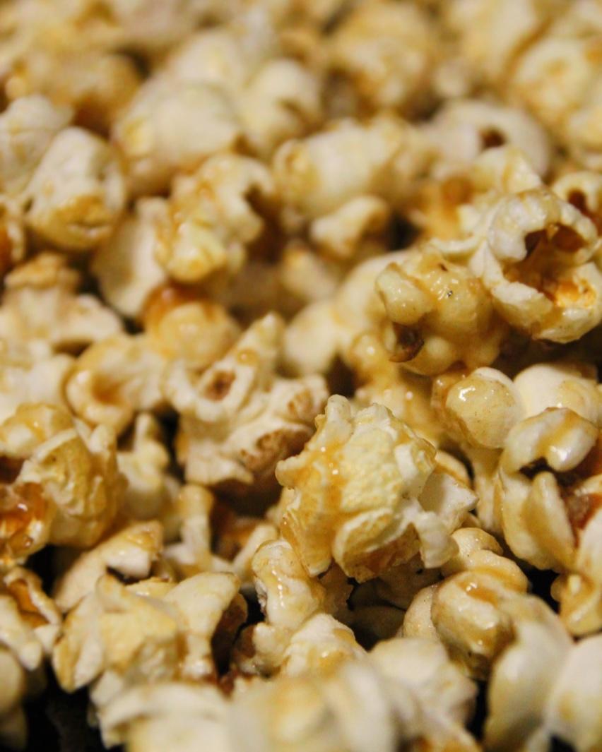 春节零食自制焦糖爆米花 Caramel Popcorn