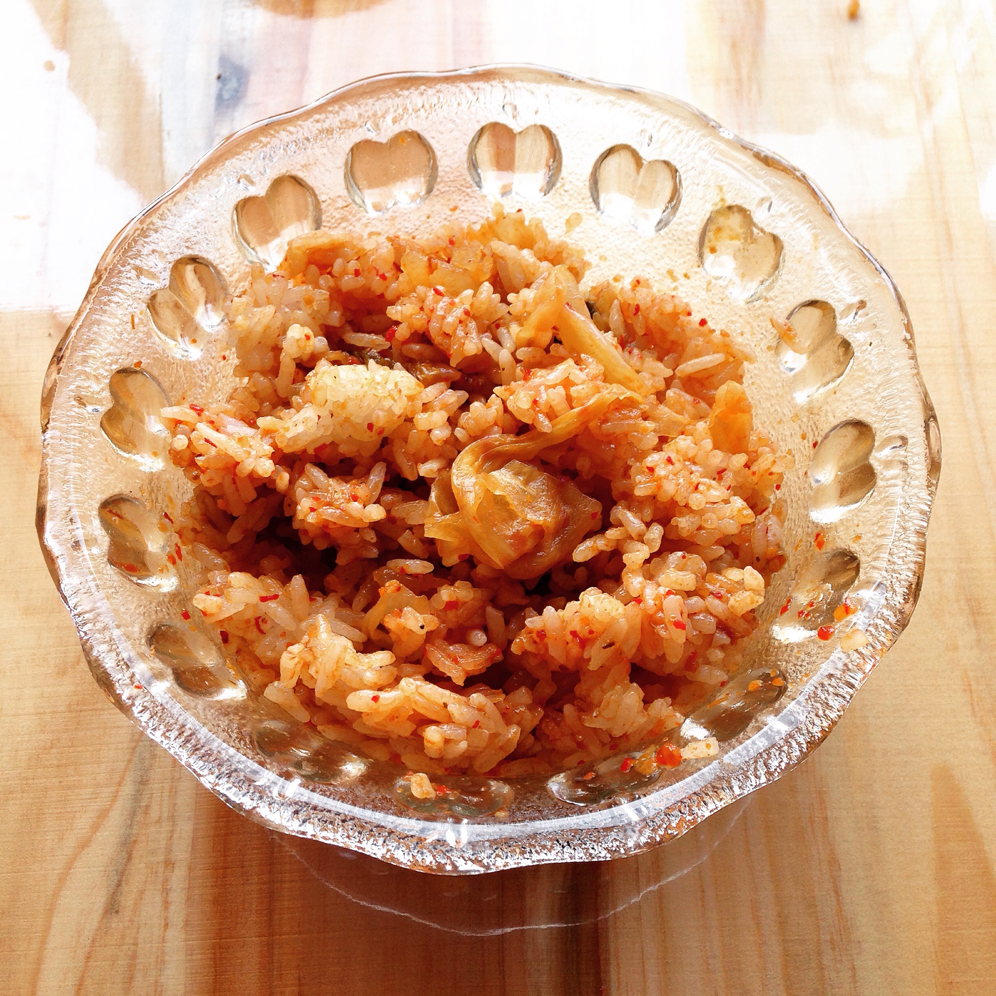 辣泡菜拌饭
