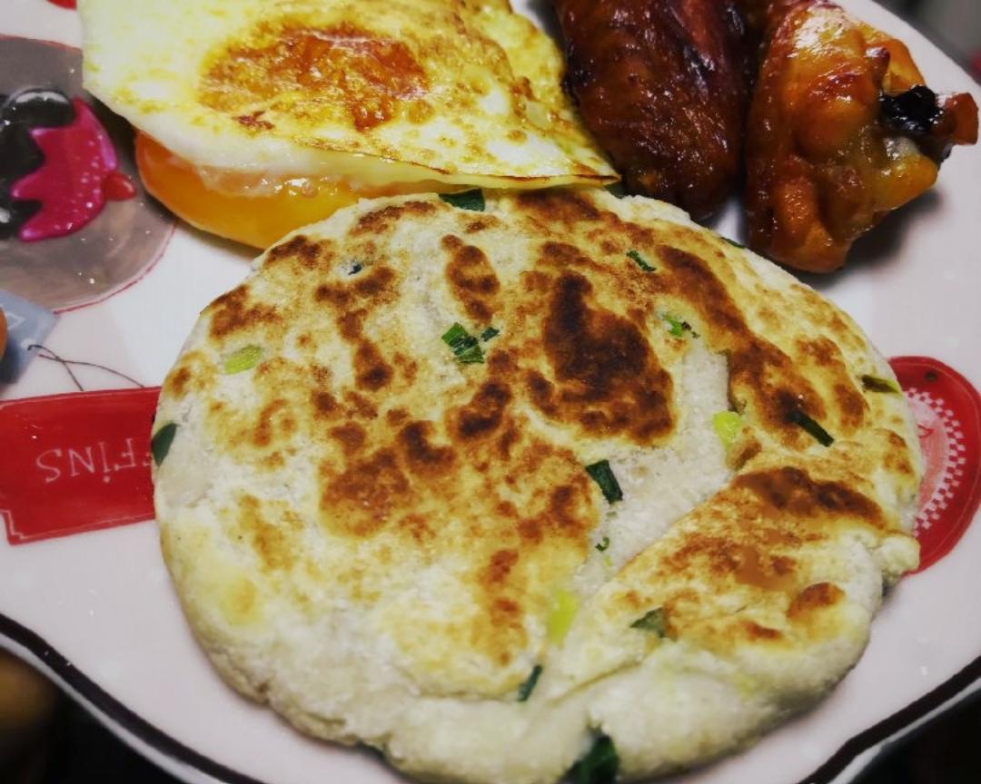 0失败低碳低脂低卡超有饱腹感美味葱油饼