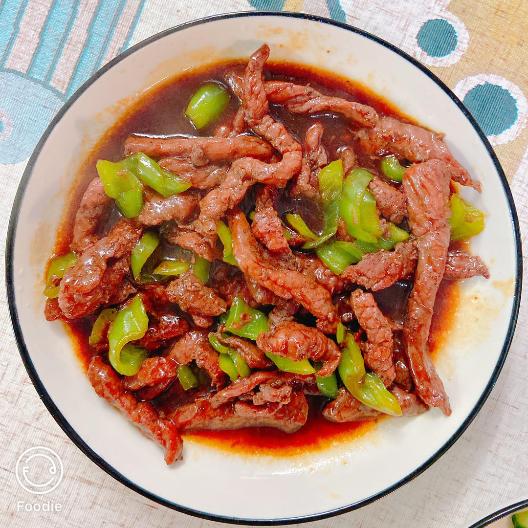 杭椒牛柳黑椒牛柳 终于找到炒出嫩牛肉的办法了 肉片肉丝都适用
