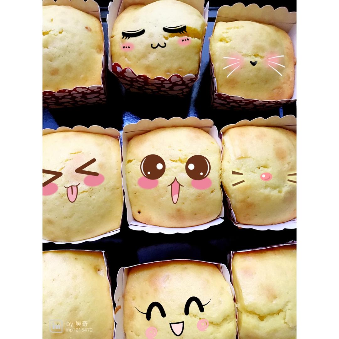 马芬蛋糕（基本拌和法）