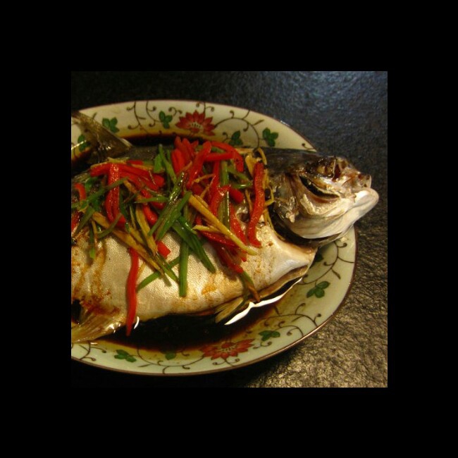 清蒸金边鲳