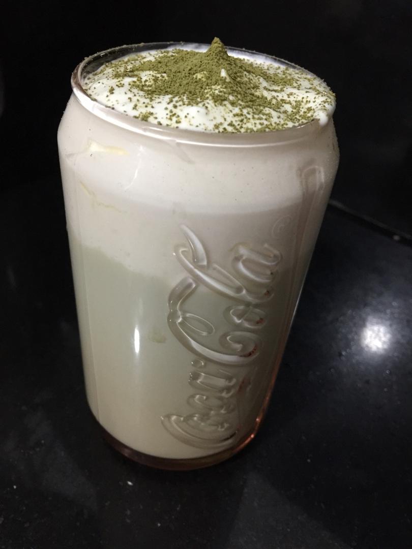 咸奶盖冰抹茶拿铁
