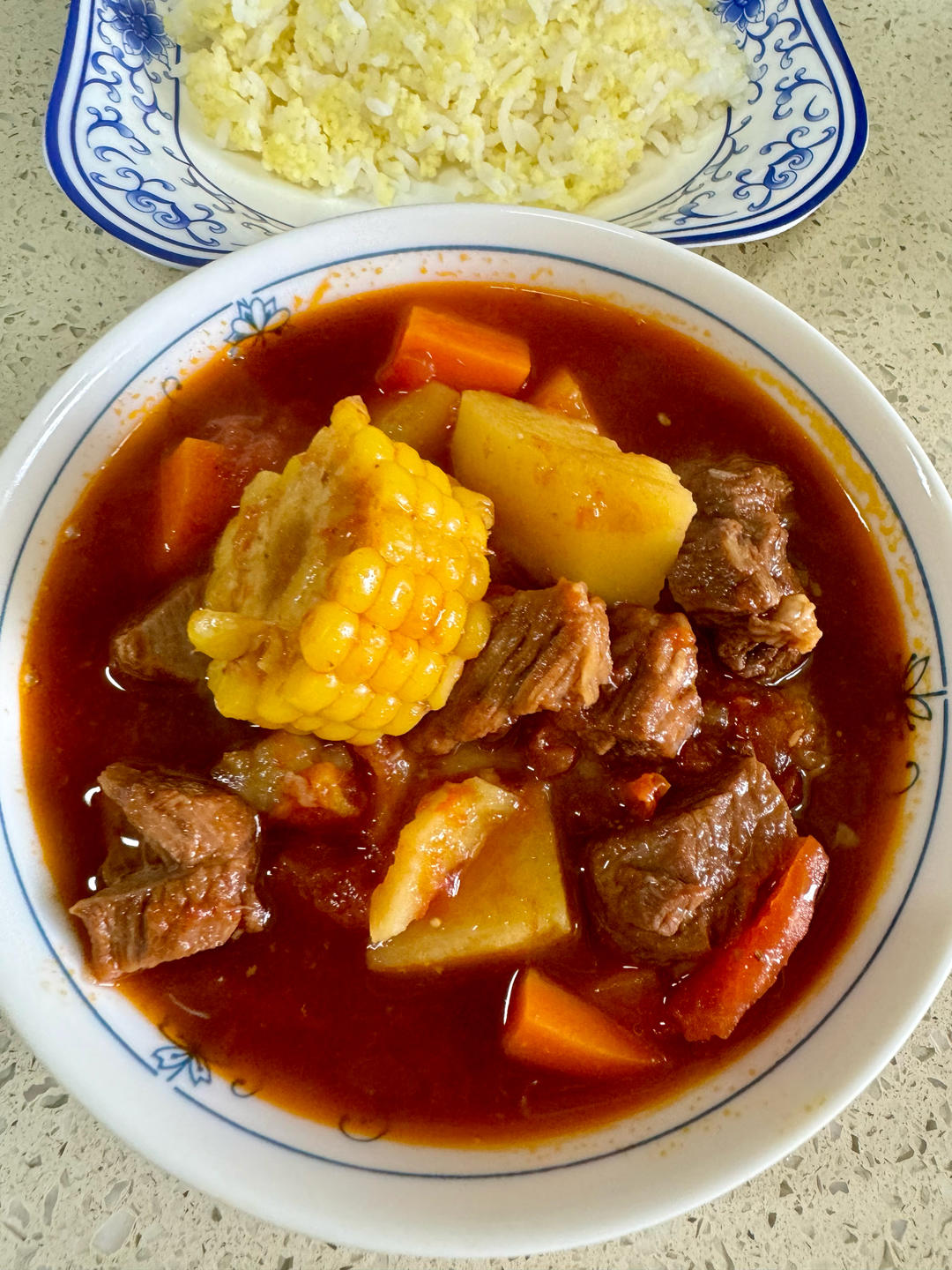 最家常的炖牛肉（高压锅）