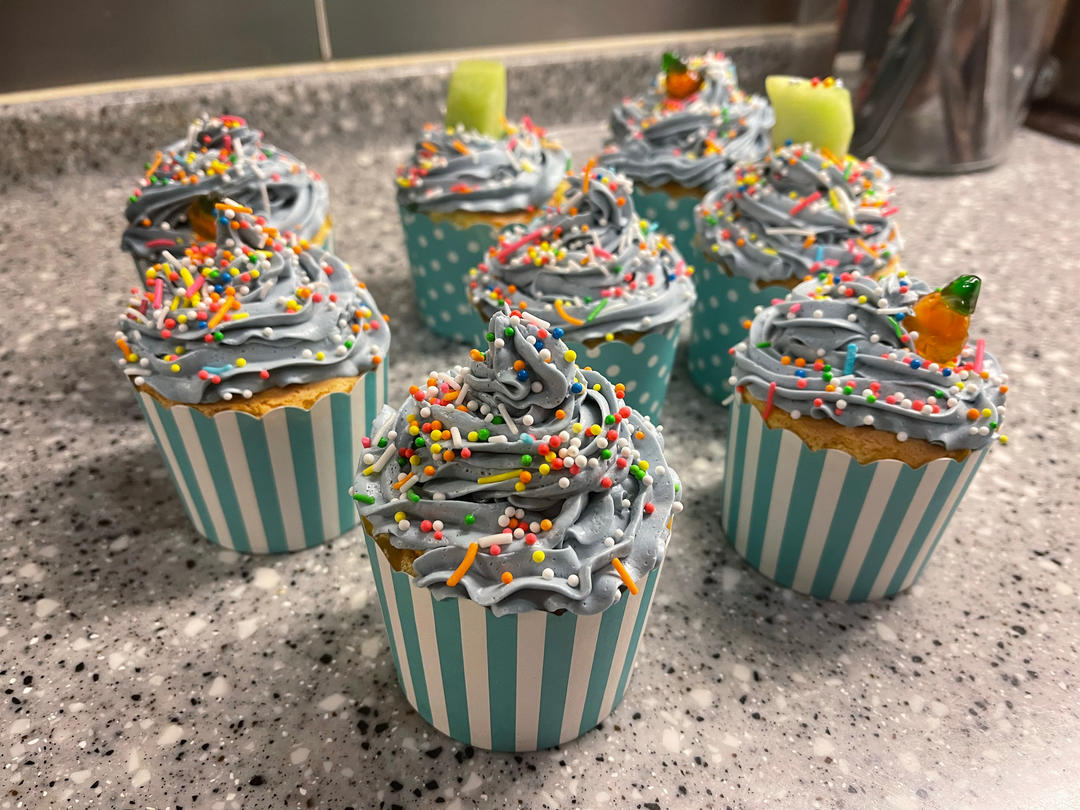 戚风小纸杯蛋糕