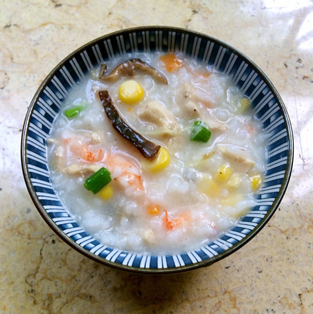 虾仁鸡肉粥