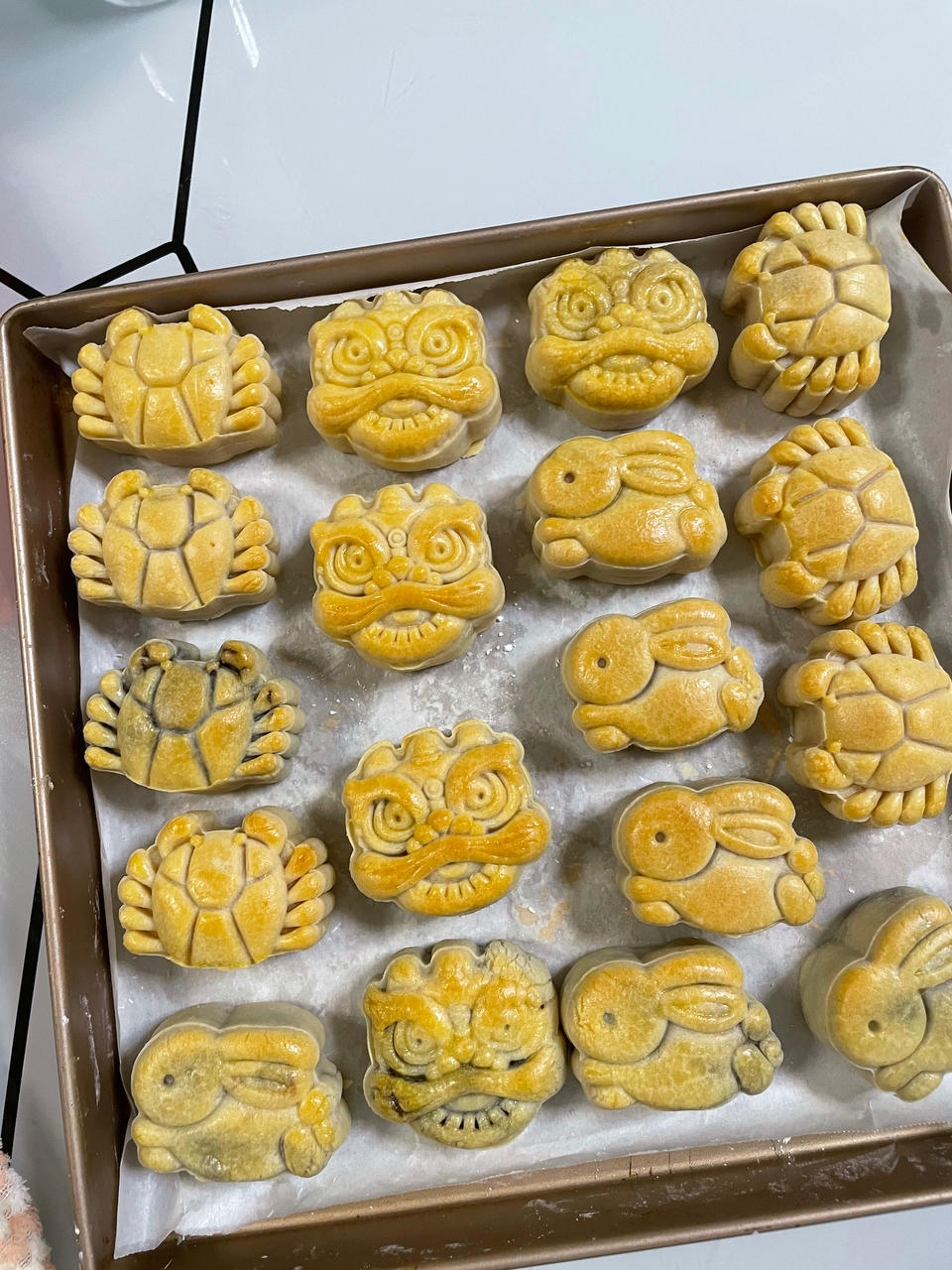 广式月饼，纯手工