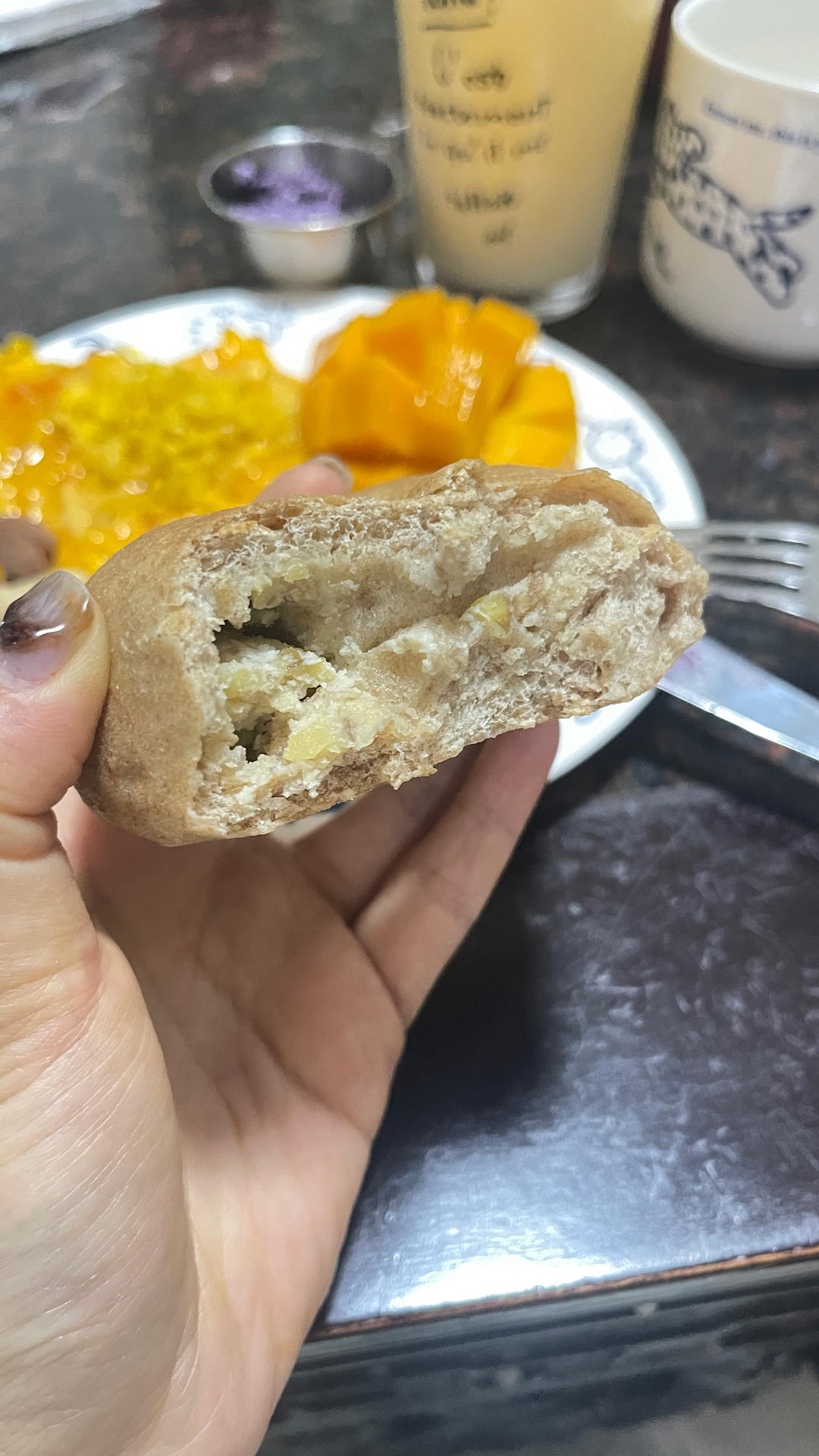 纯奶手撕吐司的做法 步骤1