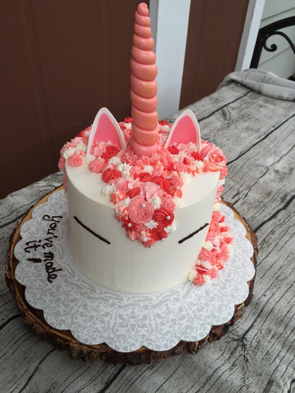 独角兽蛋糕视频 Unicorn cake