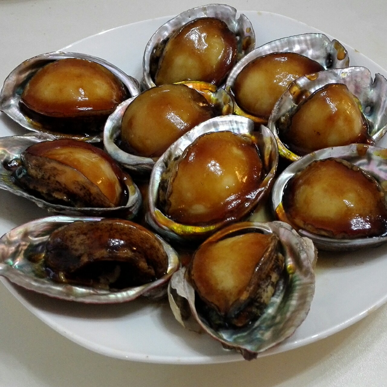 我做我的菜做的蚝汁鲍鱼