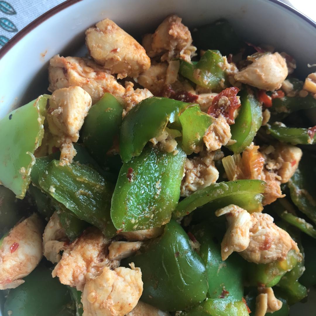 5分钟速食--青椒炒鸡脯