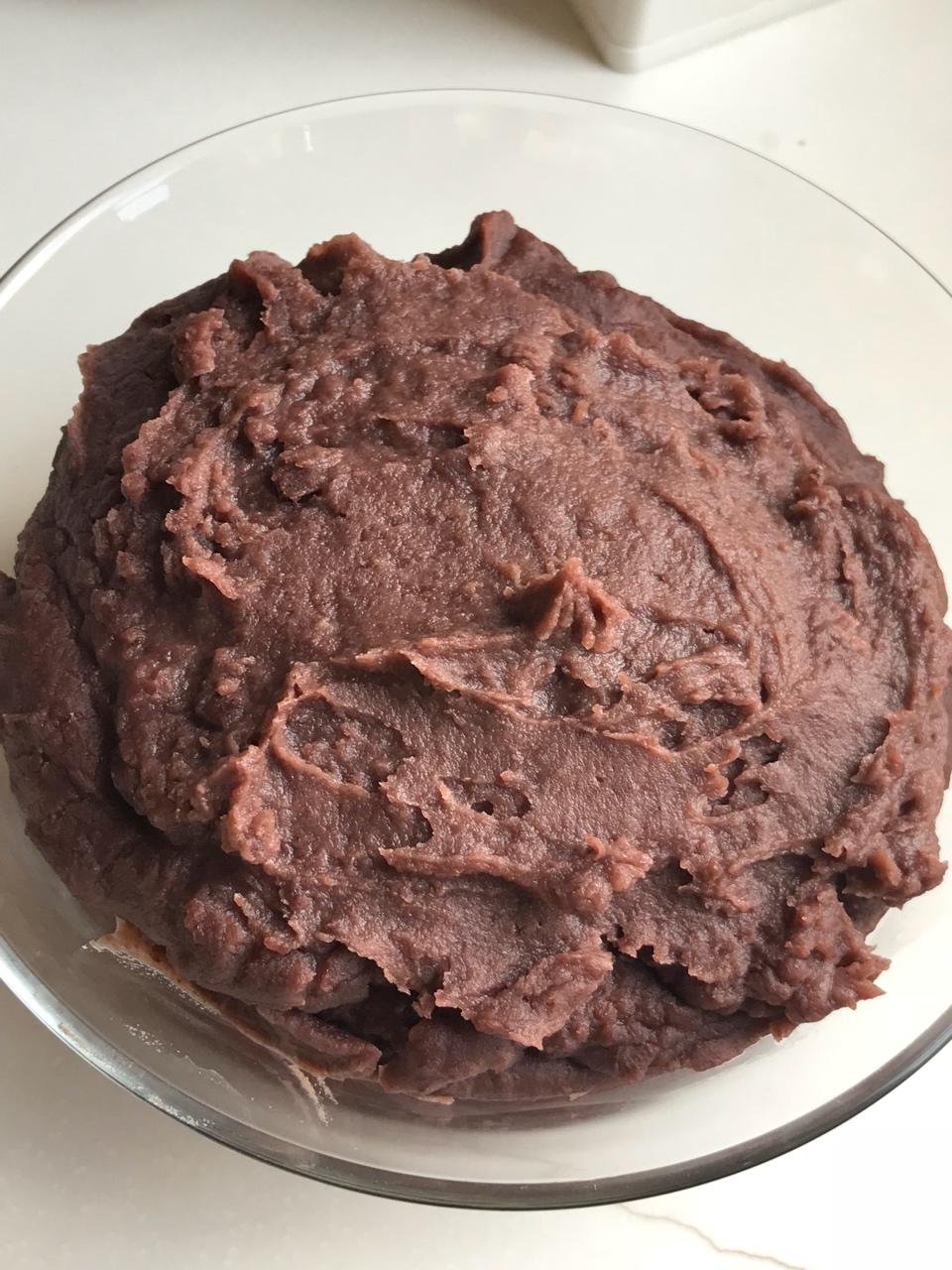 小lu-311做的超细腻蛋黄酥豆沙馅