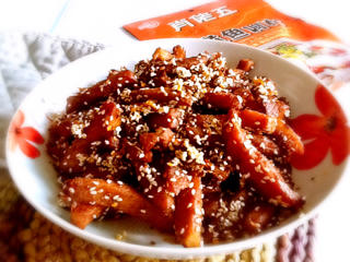 麻辣牛肉干