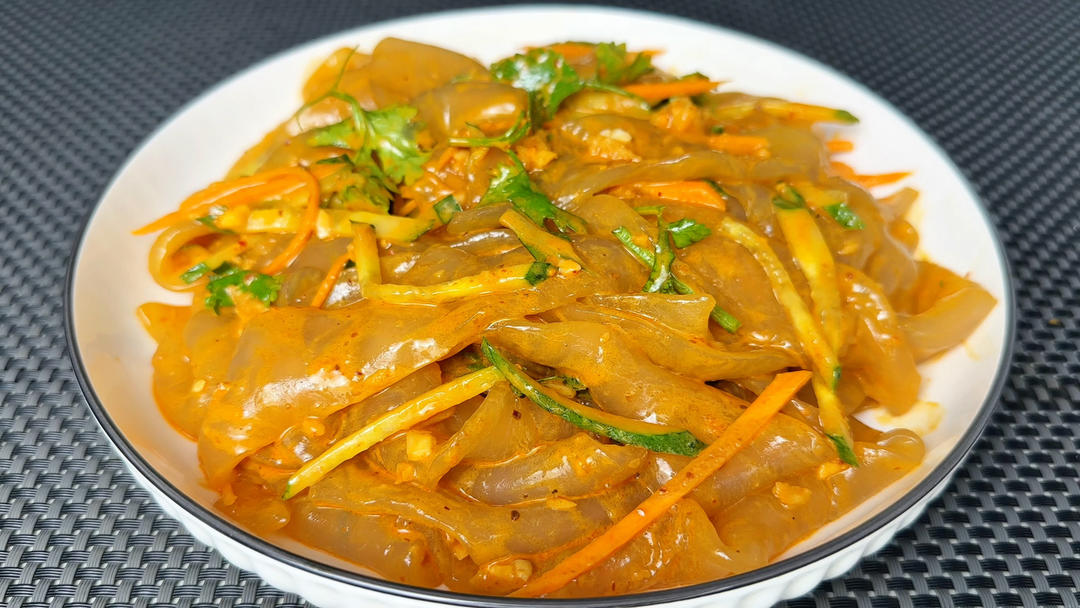 凉拌东北大拉皮