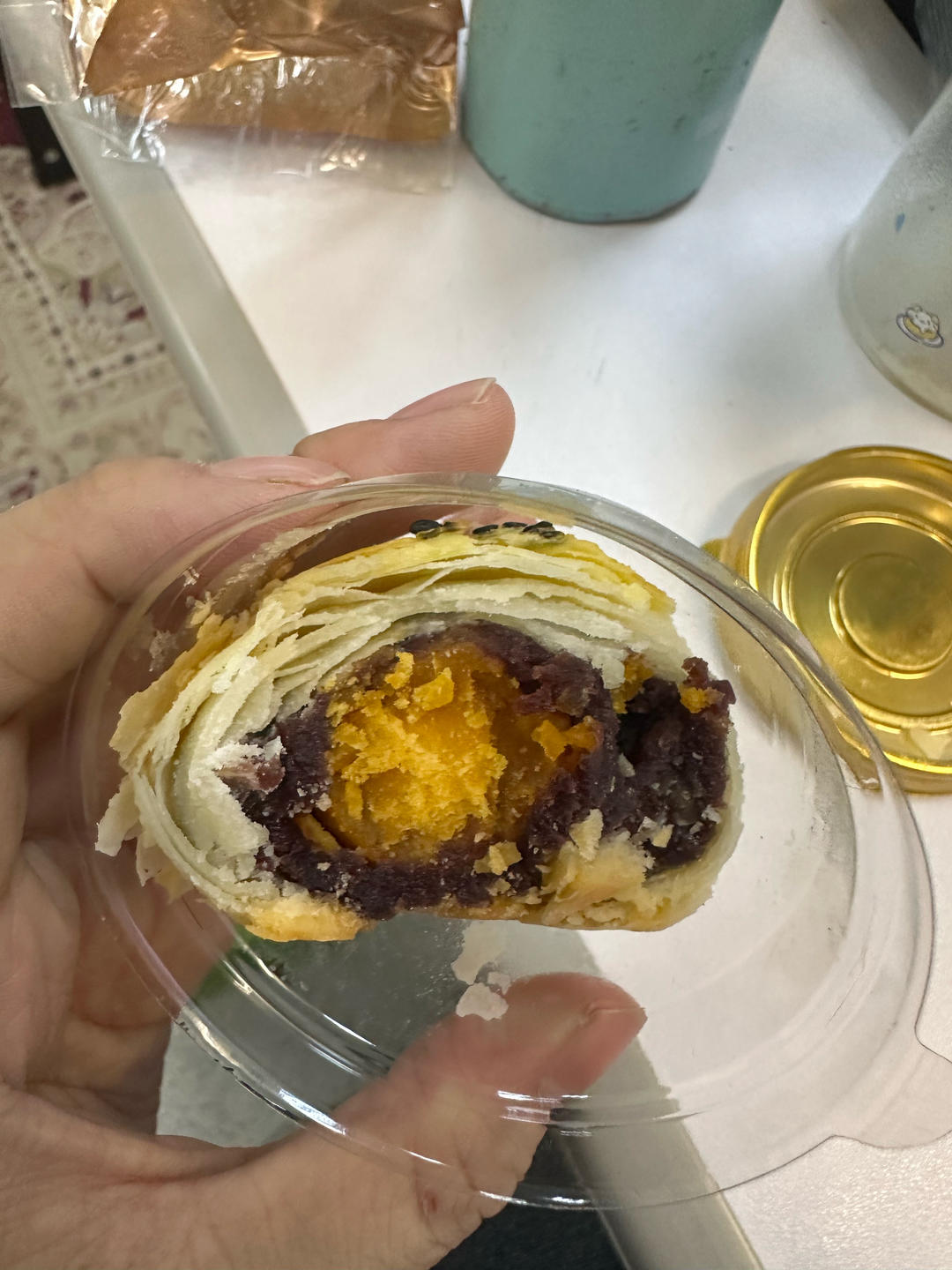 蛋黄酥的做法