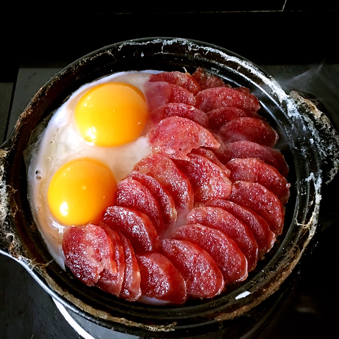 香肠煲仔饭