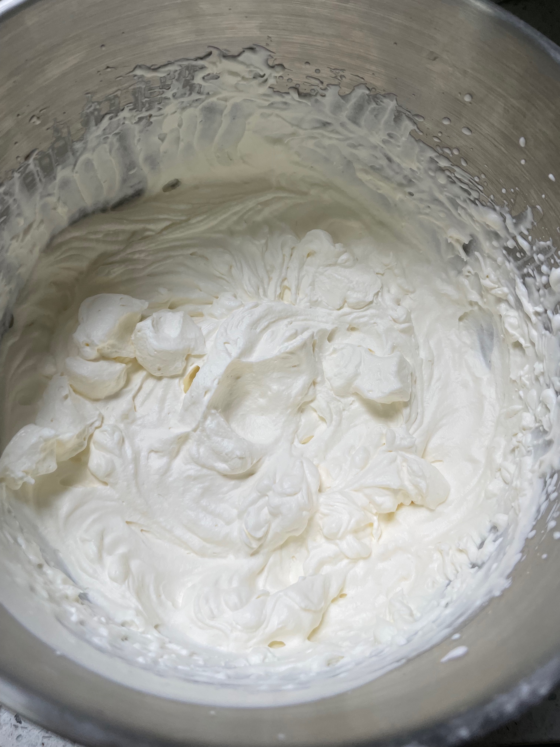 奶油水果蛋糕，蒸蛋糕八寸红曲米粉的做法 步骤7