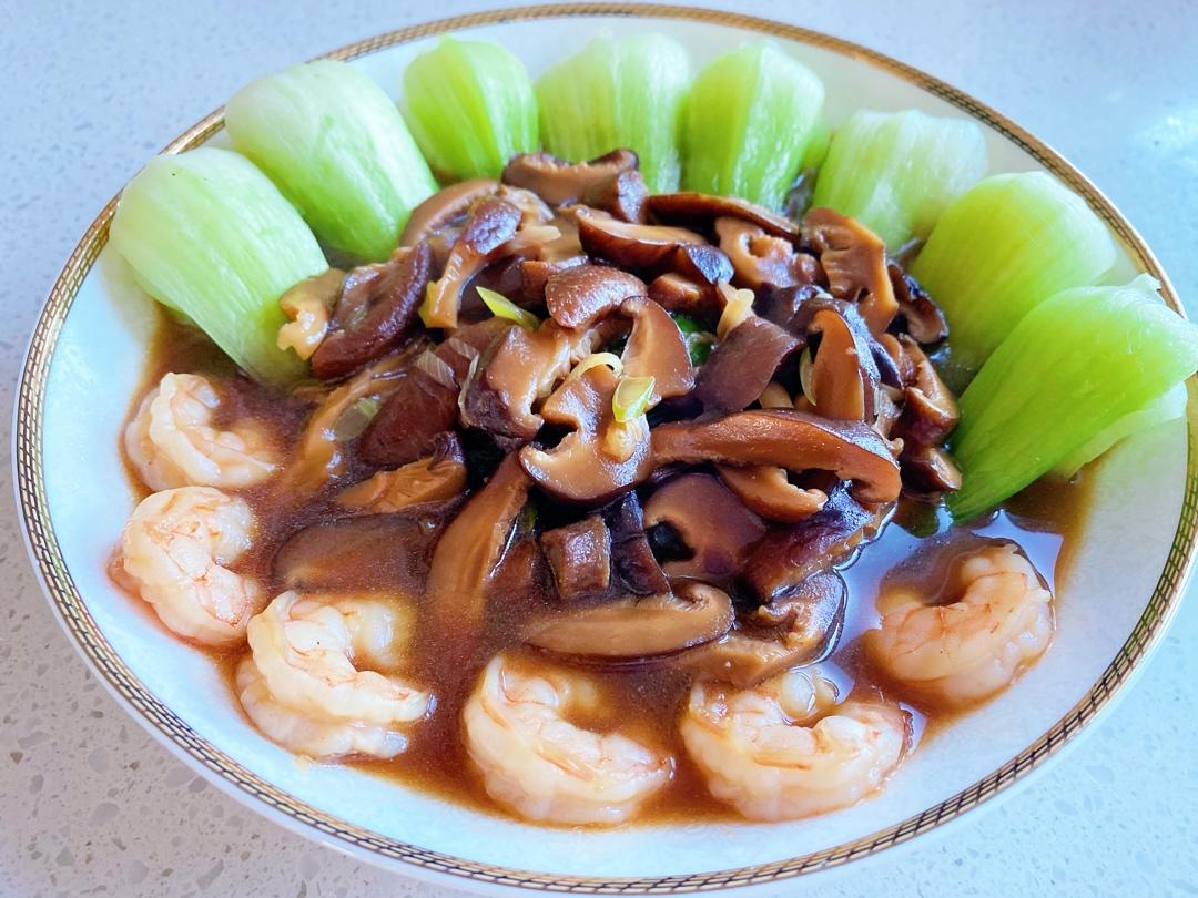 蚝油香菇小油菜