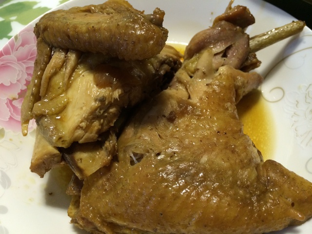 高压锅焖鸡