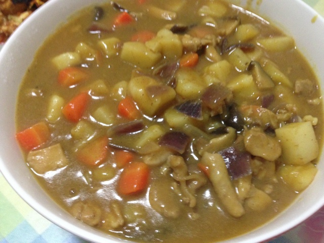 咖喱鸡肉饭
