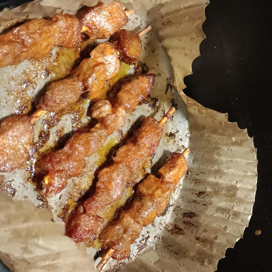 空气炸锅版羊肉串