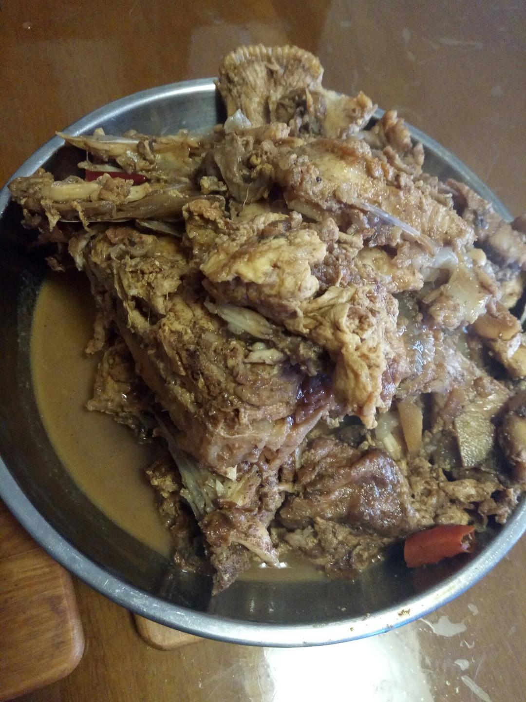 红烧比目鱼
