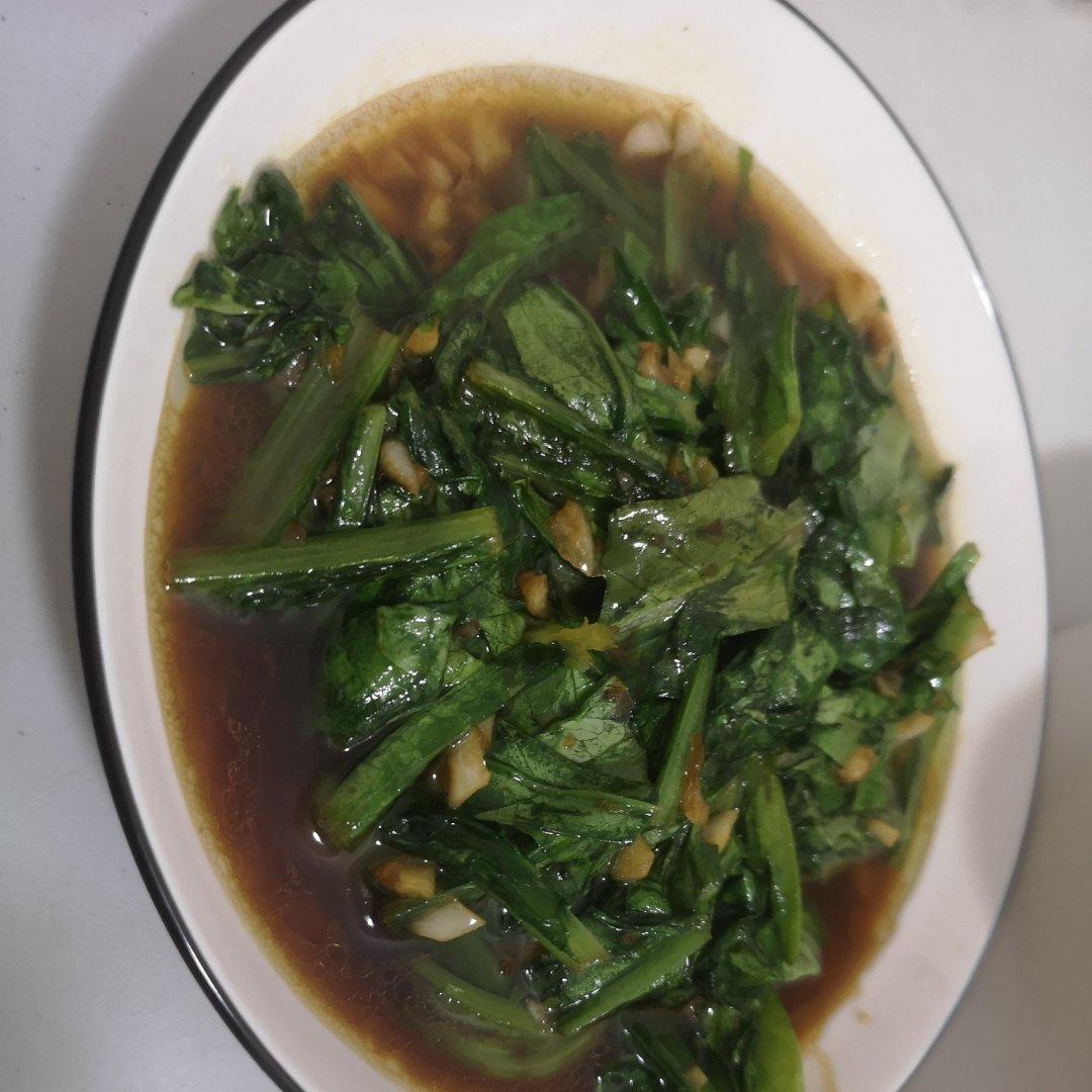 蒜蓉油麦菜（蚝油）