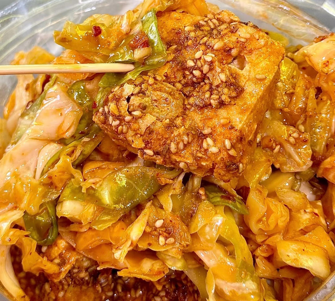 泡菜臭豆腐
