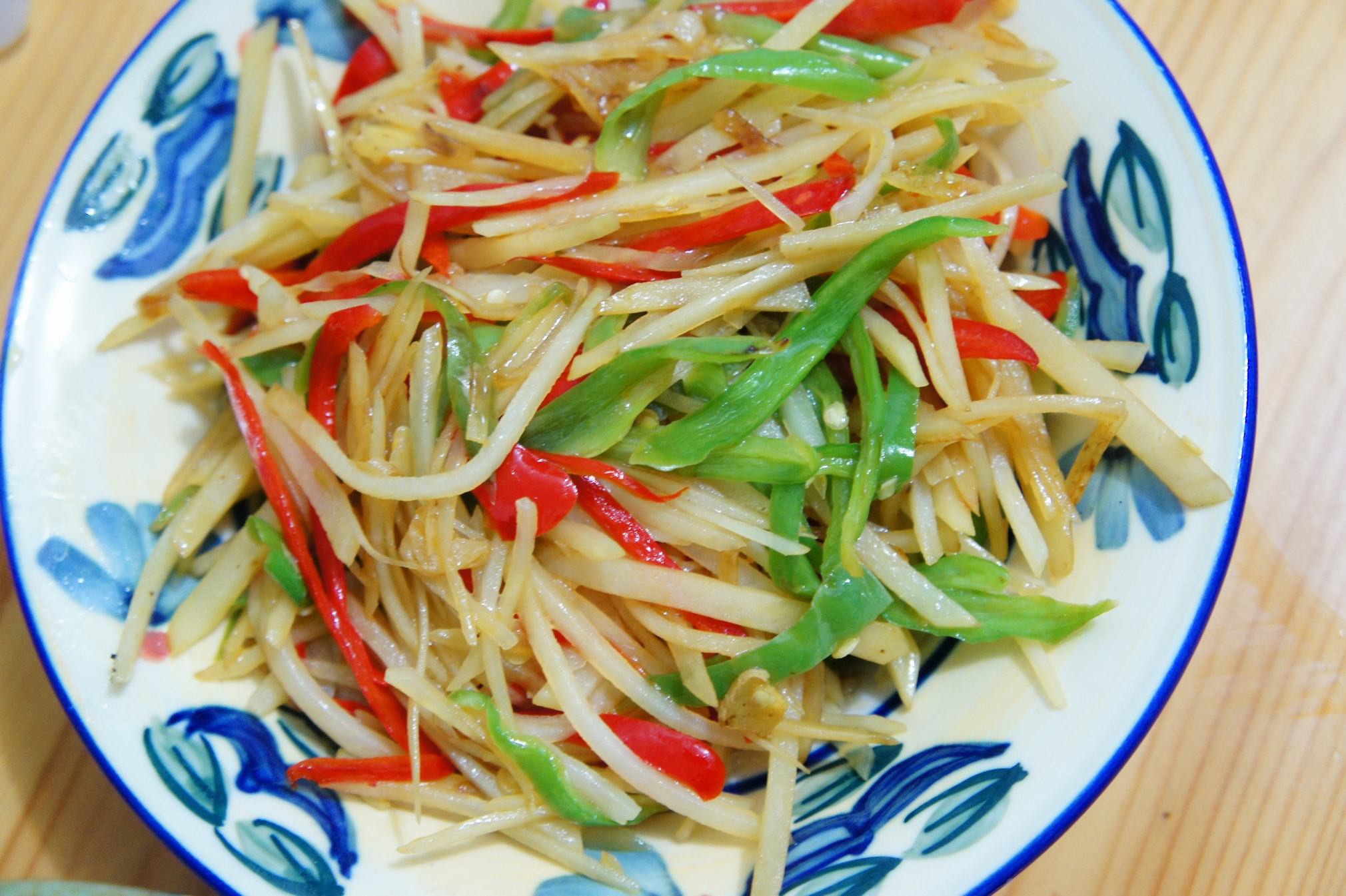 青椒土豆丝