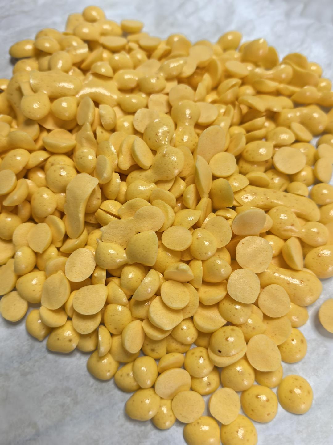 入口即化的无添加蛋黄溶豆