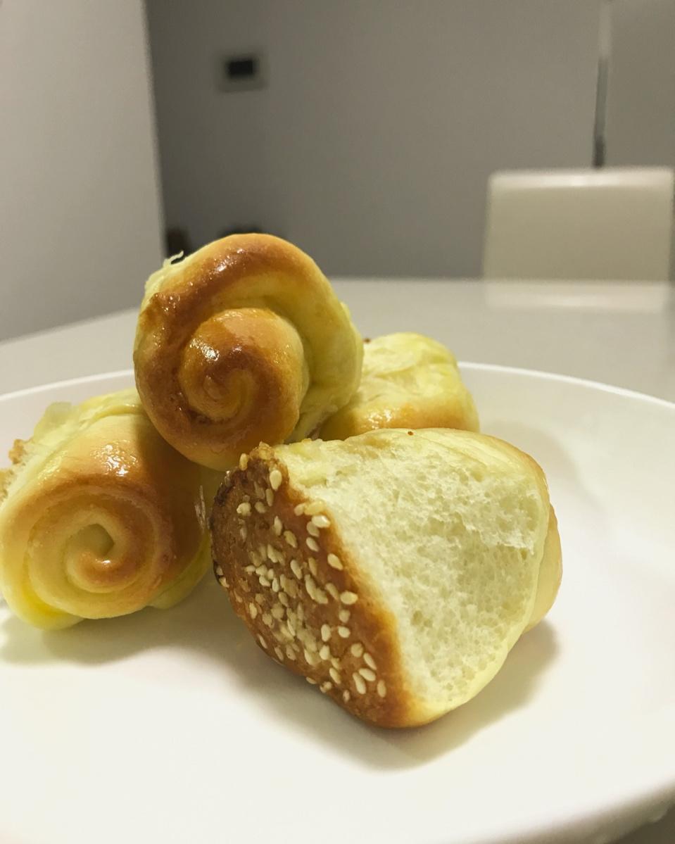 肉松沙拉酱面包（65度汤种）