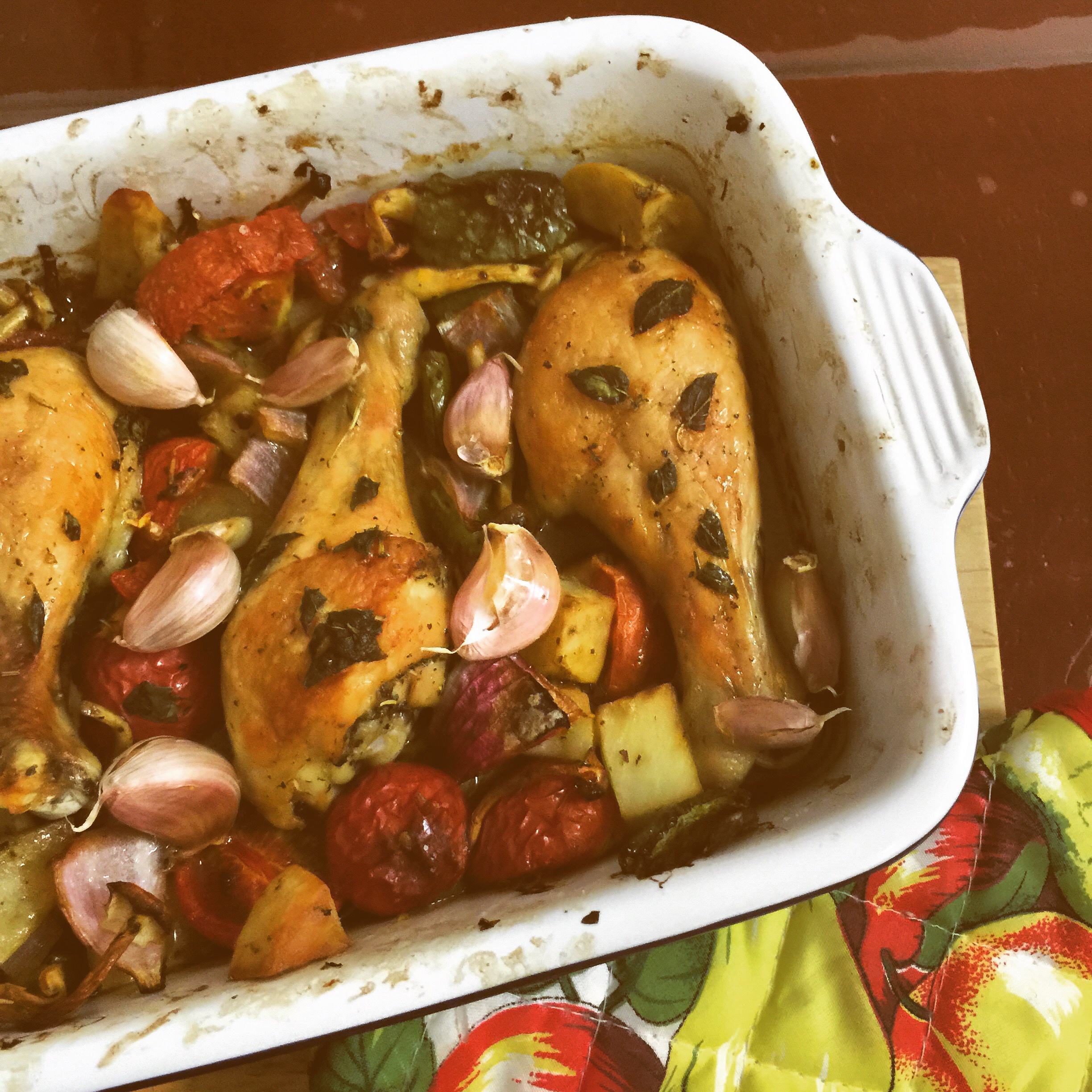 【法式烤鸡腿】