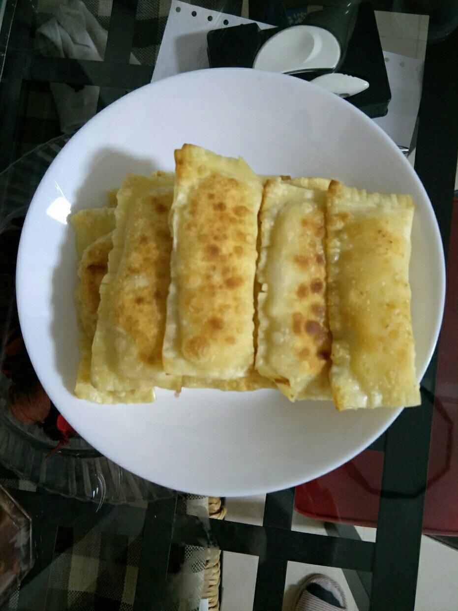 馄饨皮苹果派懒人版