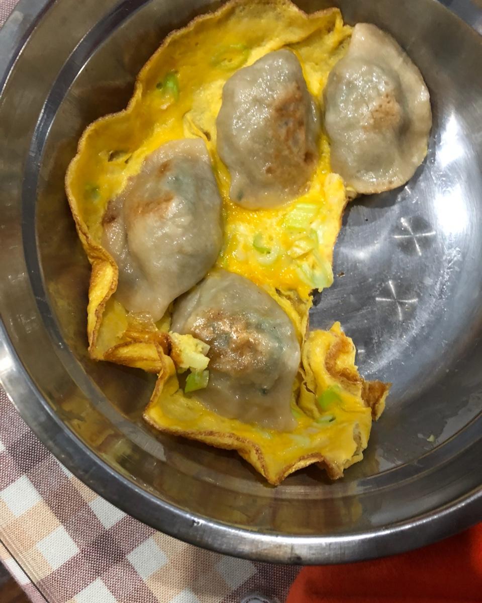 抱蛋煎饺