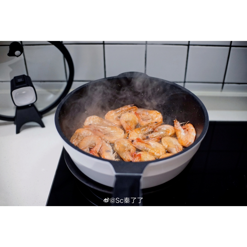 干锅虾的做法 步骤2