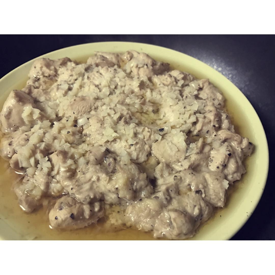 蒜蓉蒸鸡胸（鸡腿）