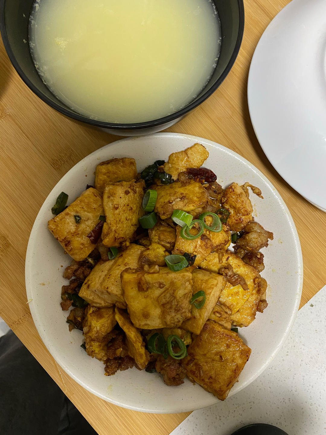 焖煎豆腐