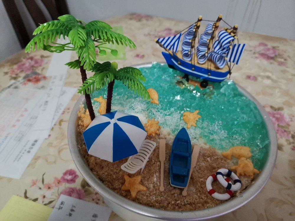 海洋酸奶慕斯蛋糕