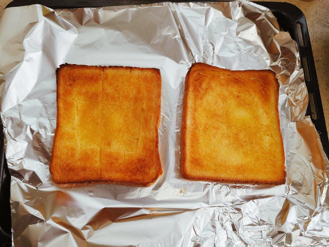 自制香烤土司面包片