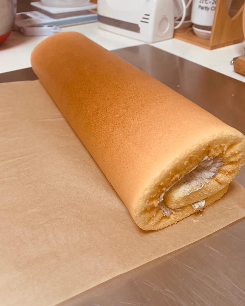 原味蛋糕卷(后蛋法)