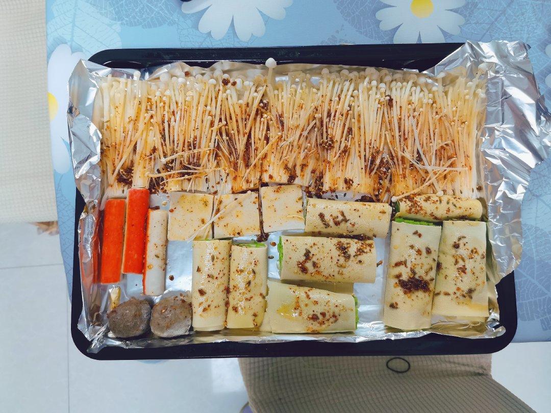 烤箱金针蘑