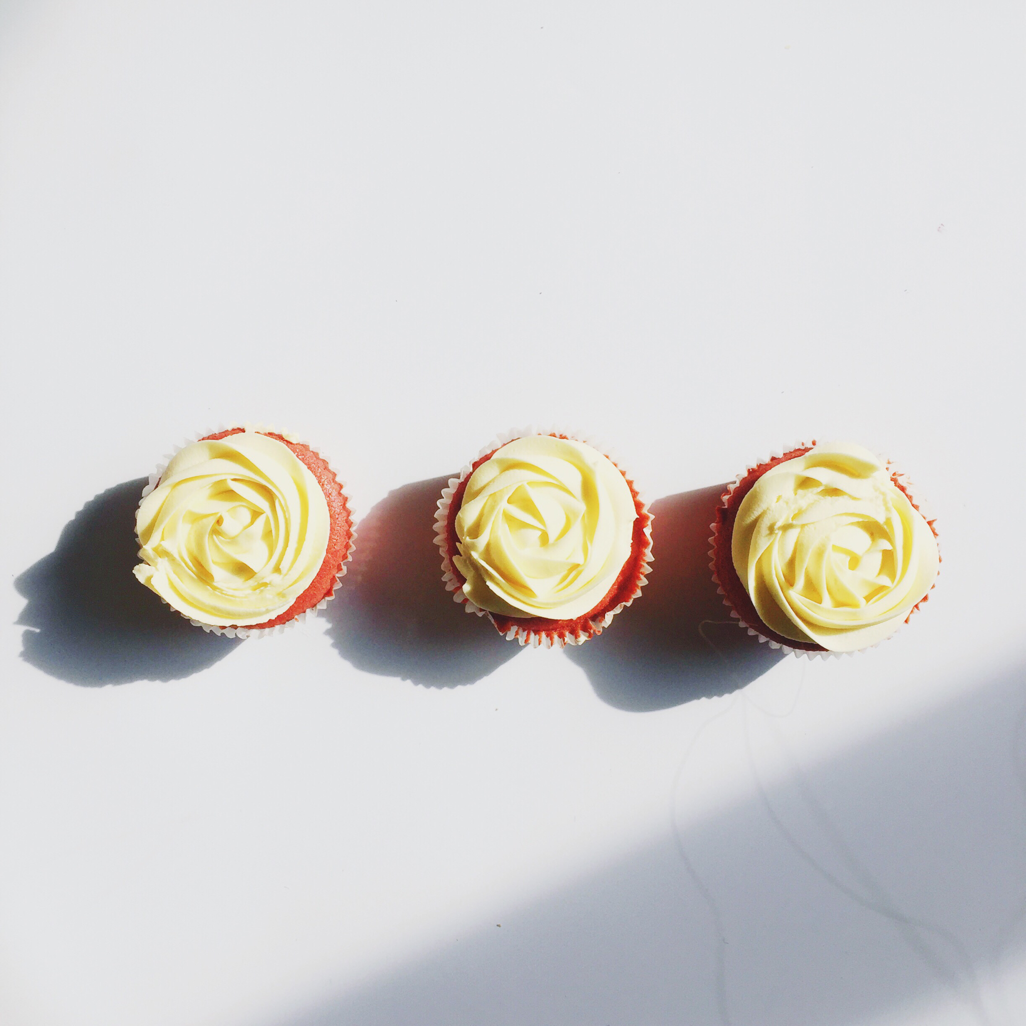 正宗红丝绒cupcake—马斯卡彭奶油霜