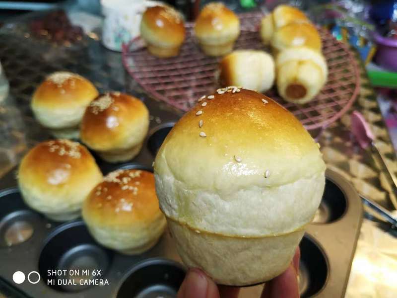 纯奶手撕吐司的做法 步骤1