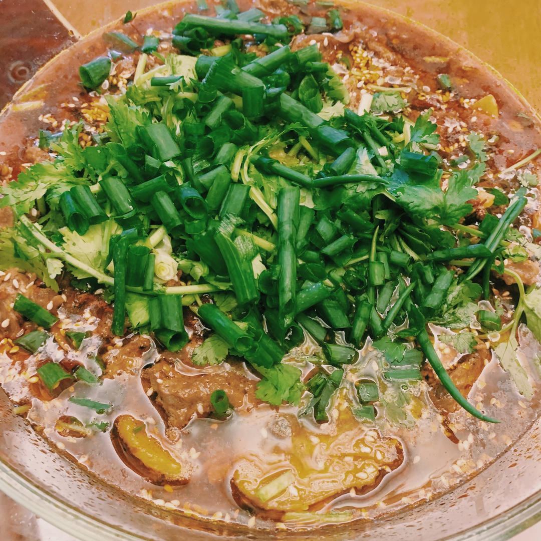 水煮牛肉（家庭版）