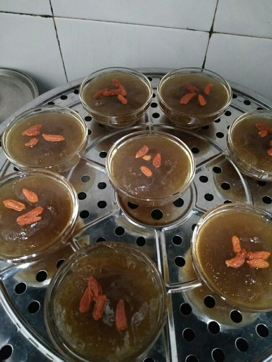 蜜豆钵仔糕