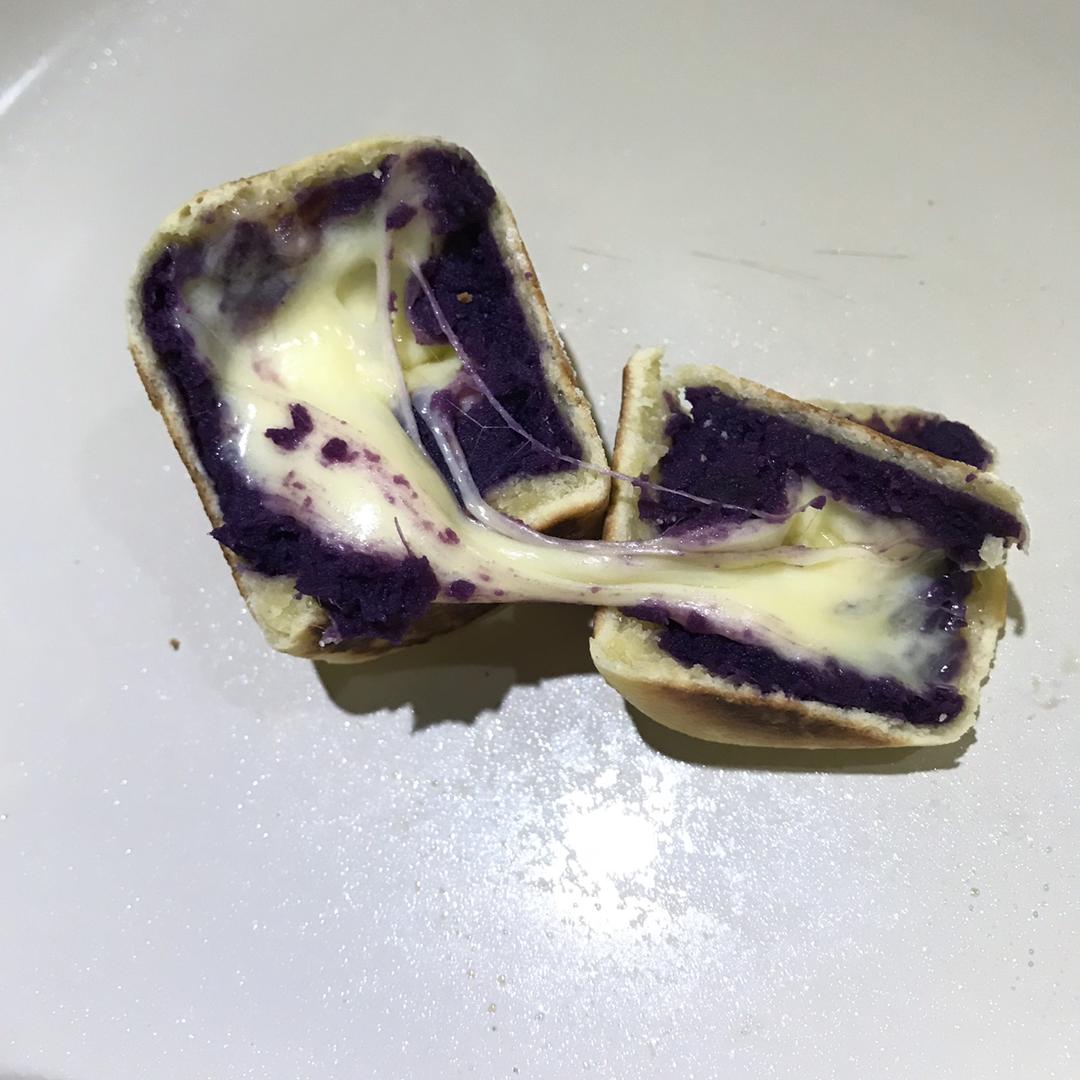 【爆浆紫薯仙豆糕】