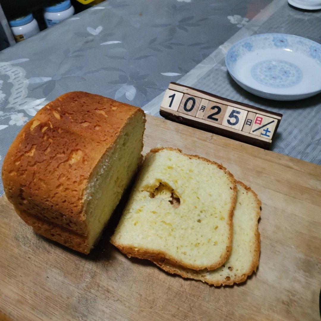 面包机做奶香手撕吐司