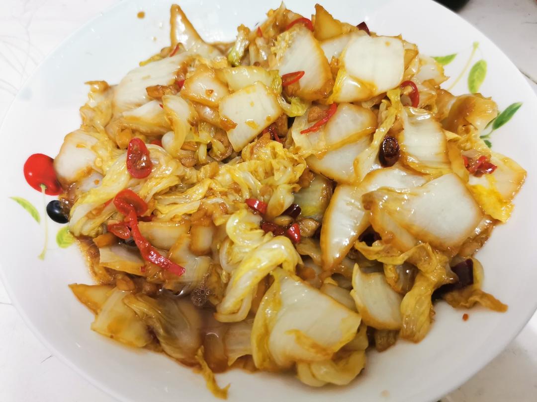 酸辣白菜的做法