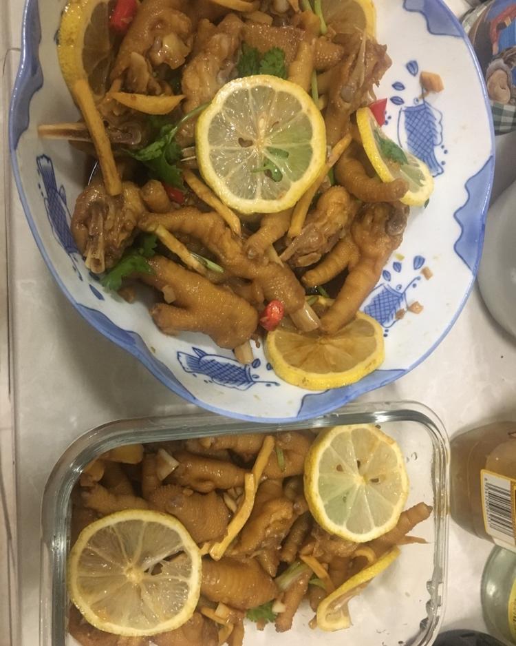 香辣蒜香凉拌爽脆鸡脚