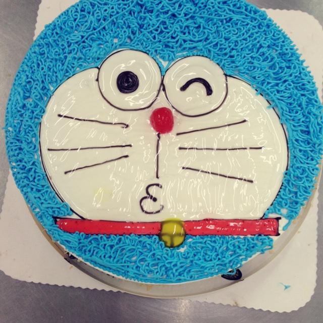 机器猫奶油蛋糕